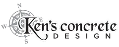 Ken's Concrete Design logo